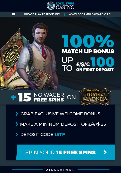 Promotion 100% + 15FS